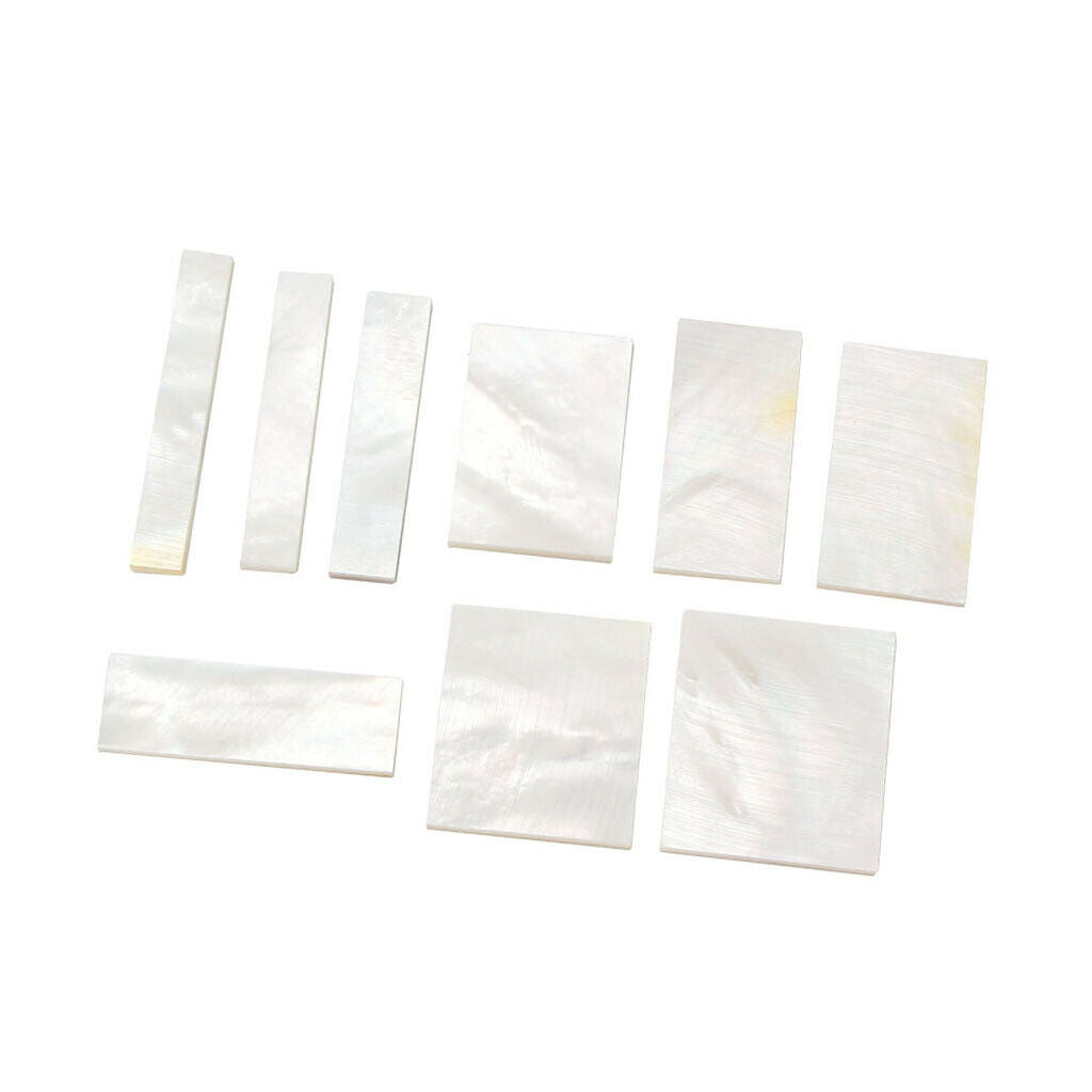 DIY Inlays Material White Shell Block for Guitar Fingerboard Guitar Neck