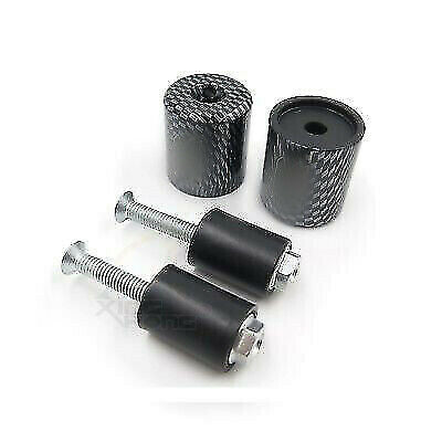 Carbon Bar End Slider Rubber For Suzuki Bandit 1200 SV1000S TL1000S