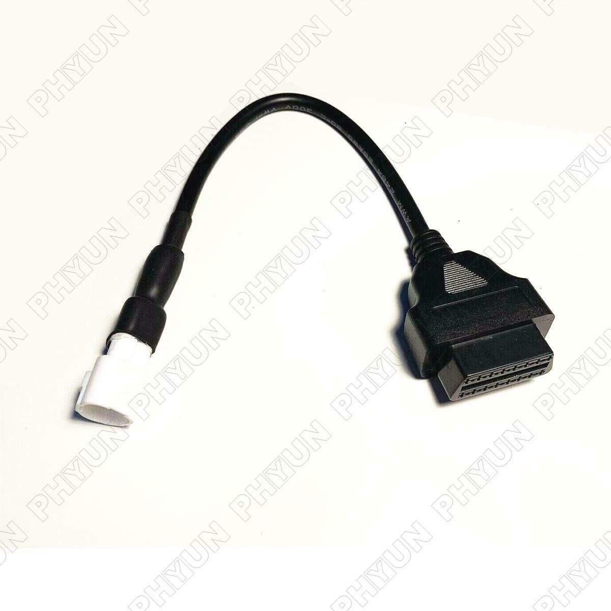 For Yamaha X-MAX N-MAX MT-125 3Pin to OBD2 Diagnostic Adapter Code Scanner Cable