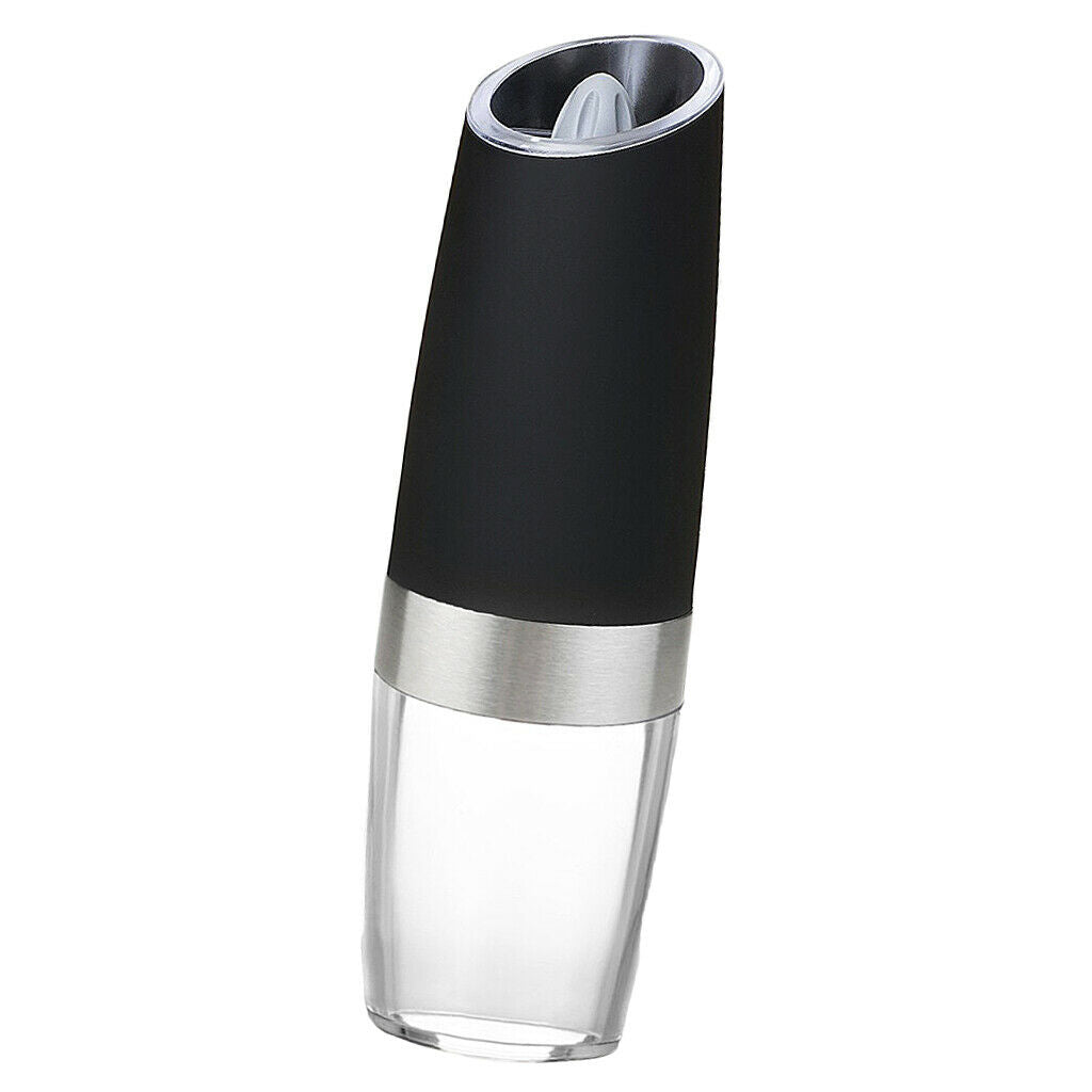 Stainless Steel Electric Pepper Mill Pepper & Salt Grinder Mill Kitchen New