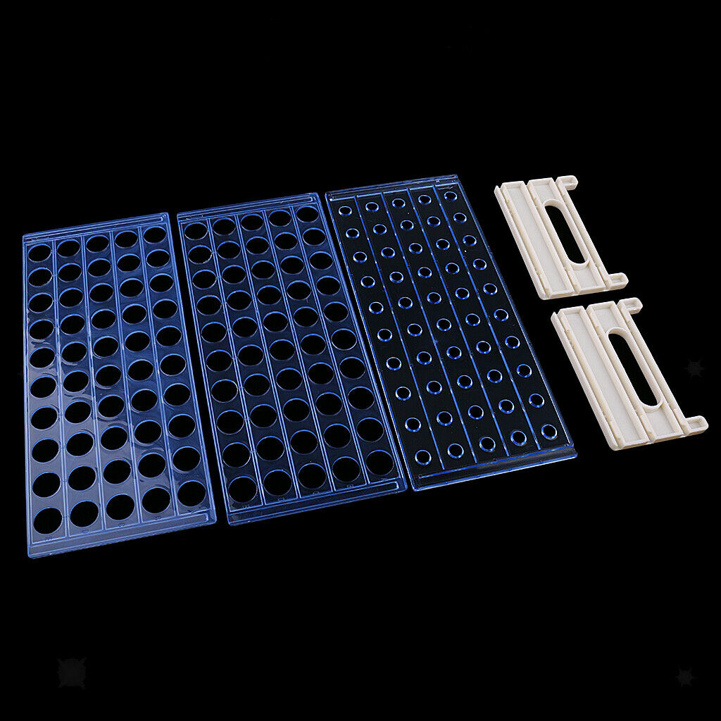 16mm 50 Vents Lab Test Tube Rack Holder Pipe Stand Support Laboratory Supply