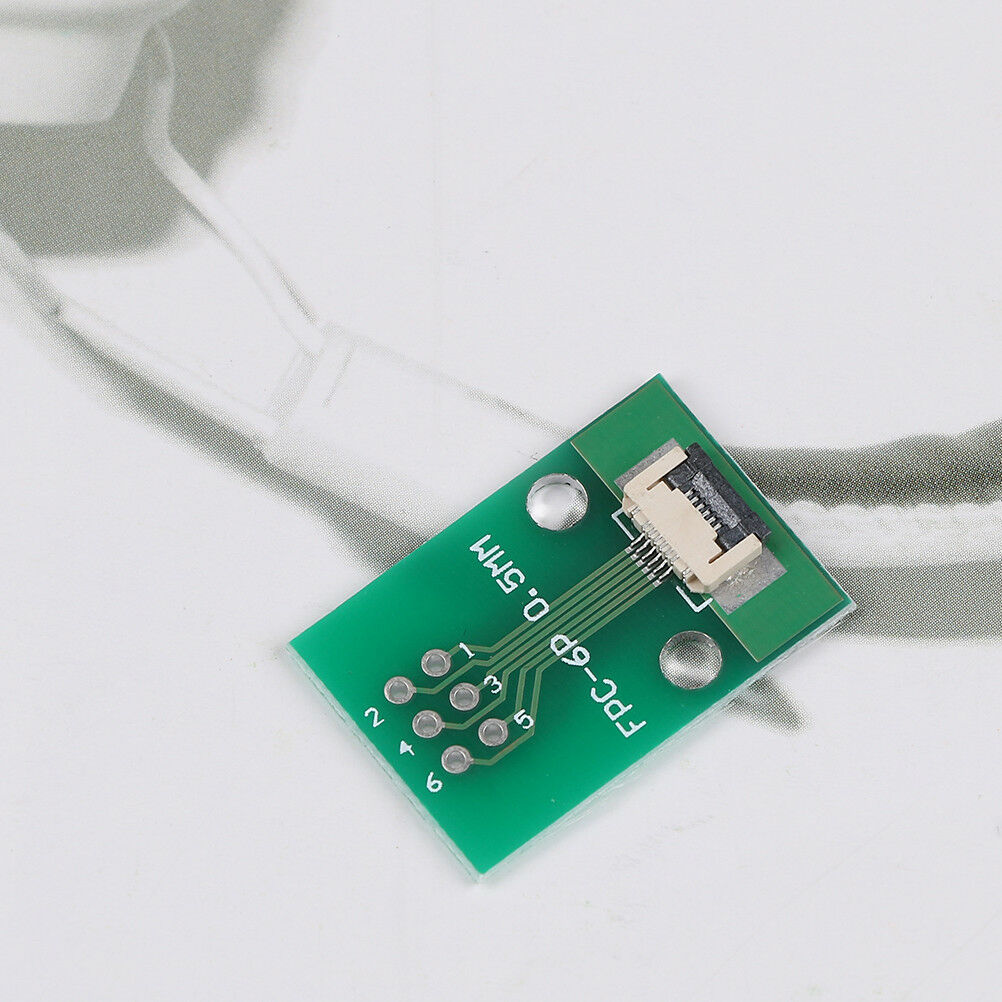 1Pcs 6 pin 0.5mm FFC FPC to 6P dip 2.54mm PCB converter board adapte.l8