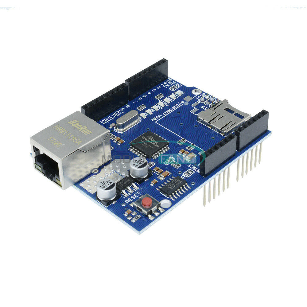 Ethernet Shield W5100 Micro-SD Card Slot For Arduino UNO ATMega 1280 2560