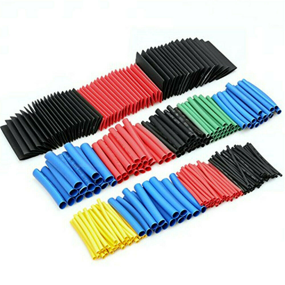 560x HEAT SHRINK Tubing Insulation Shrinkable Tube 2:1 Wire Cable Sleeve W/ Box