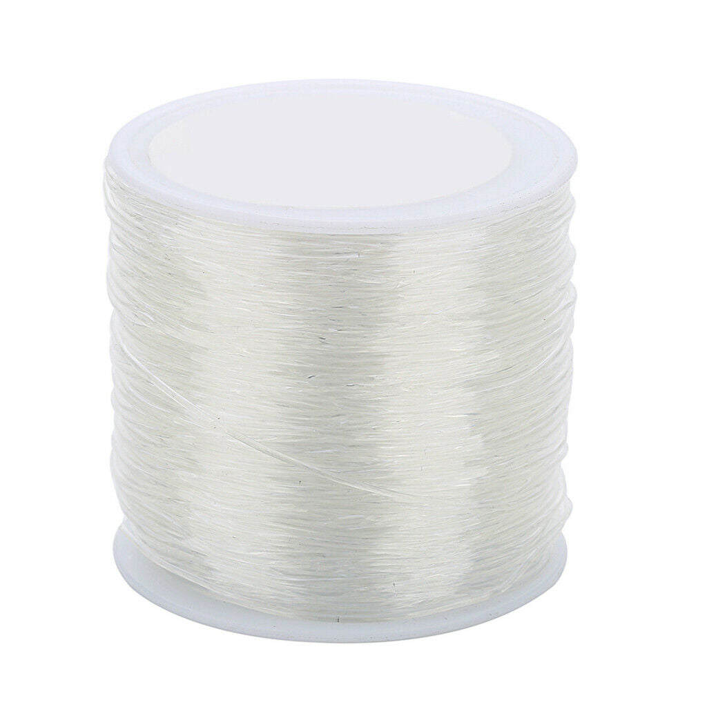 1 Roll Clear Elastic Stretch Thread String fit Beading DIY Necklace Bracelet