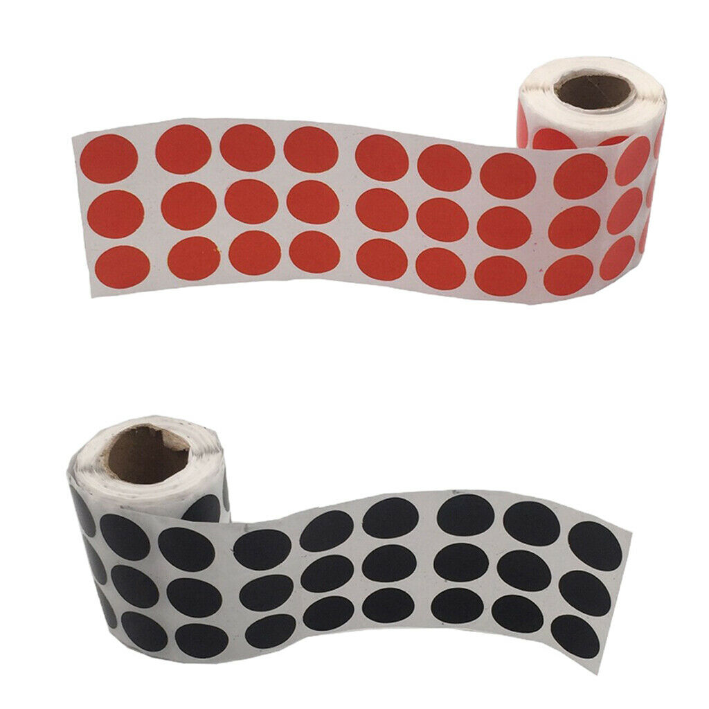 1800 Pieces Adhesive Resistance for Target Shooting Target Paster 2 Cm