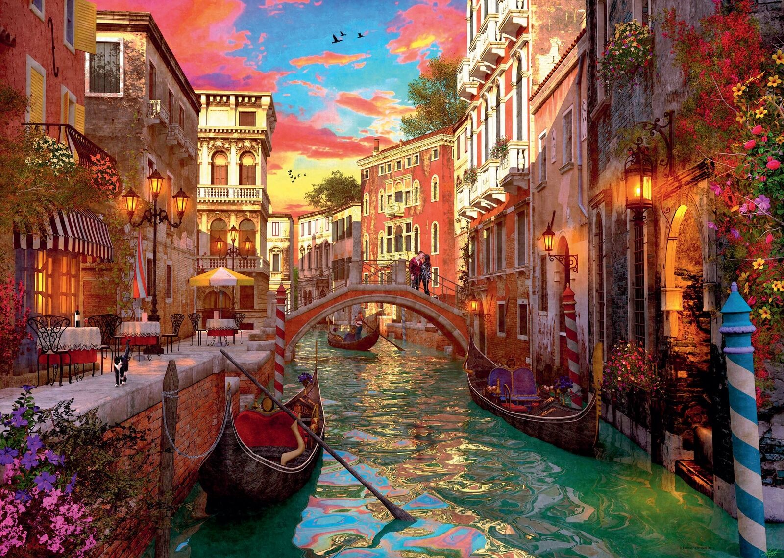 15262 Ravensburger Venice Romance Jigsaw Puzzle 1000 Piece 12 Years+