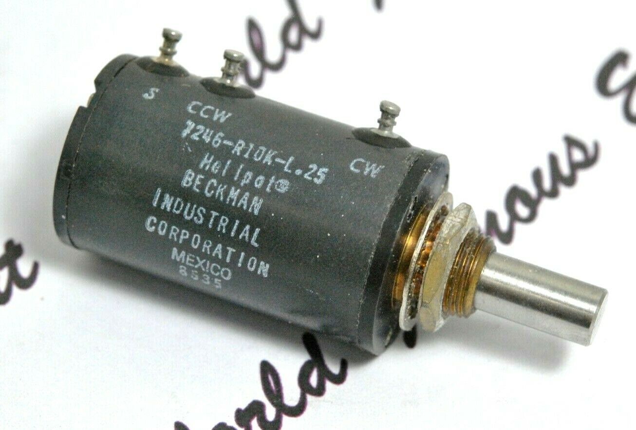 1pcs - BECKMAN Heliopt 7246-R10K-L.25 7246R10KL.25 10K Potentiometer