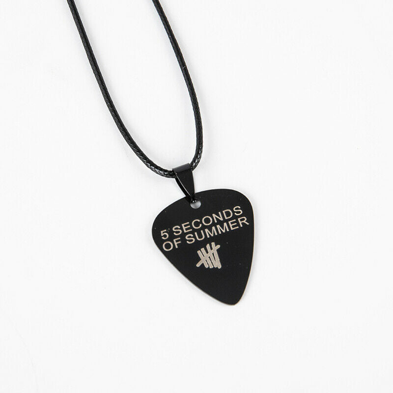 Music Band 5 Second Summer Heart Jewelry Pendant Torque Stainless Steel N.l8