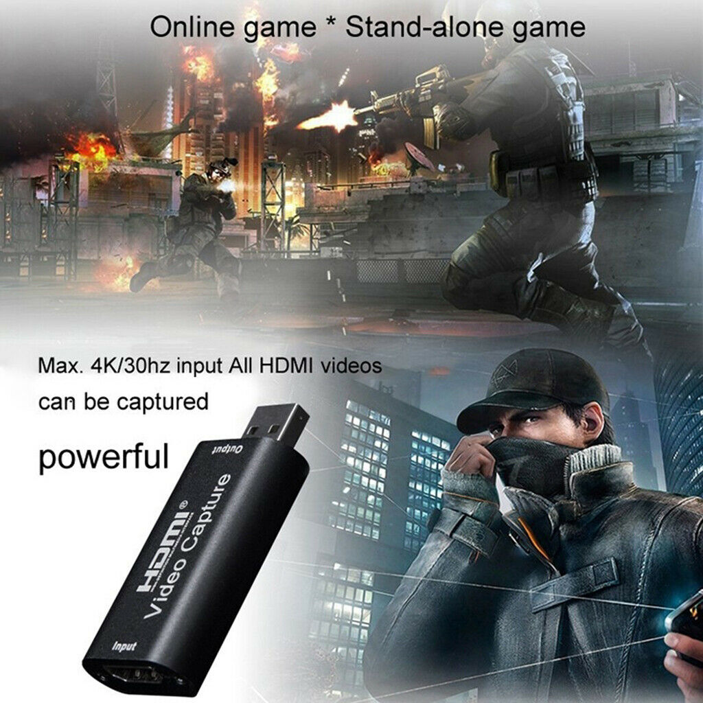 44mm Mini   to USB Video Capture Card HD Grabber forGame/Video Live Streaming