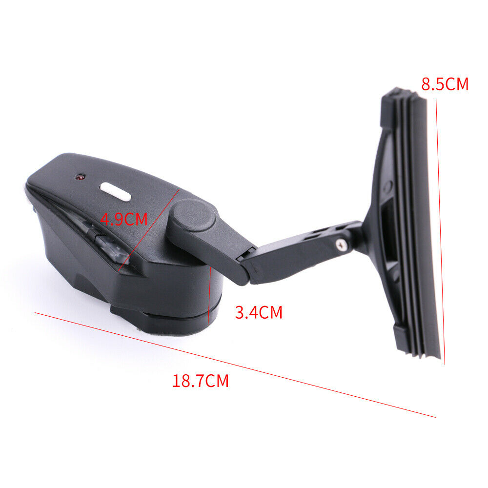 Universal Motorcycle Helmet Wiper Electric Wiper Compatible with Most Visor