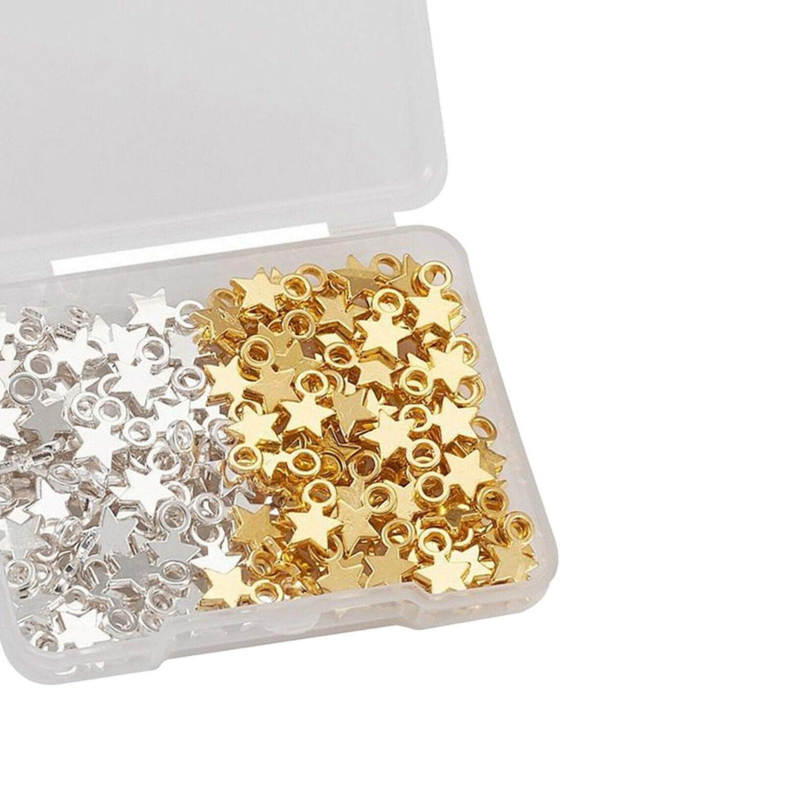 160x Zinc Alloy Mixed Star Pendant Charms DIY Jewelry Necklace Making Crafts