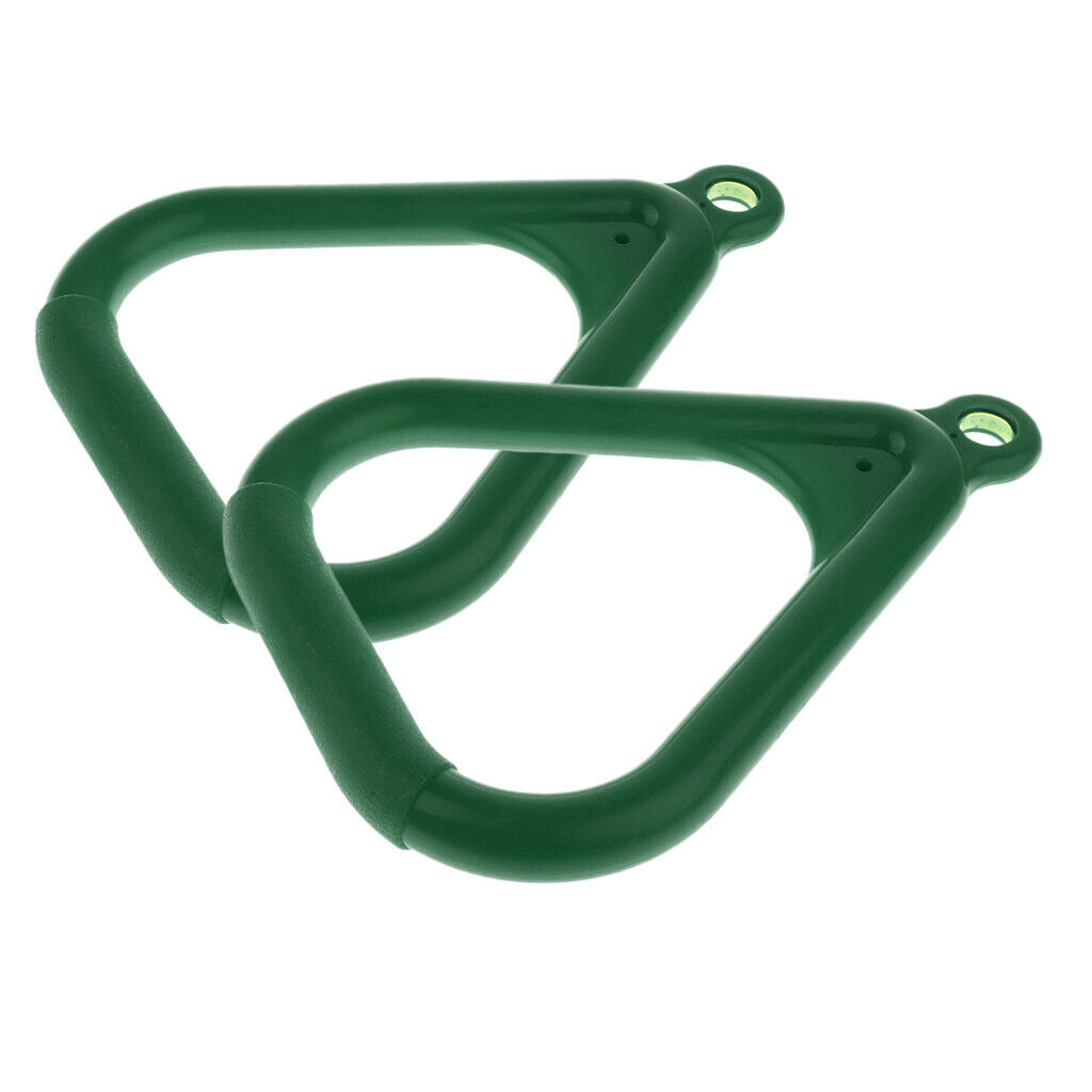 2pcs Hanging Rings Replacement Trapeze Ring for Kids Full Body Strength and