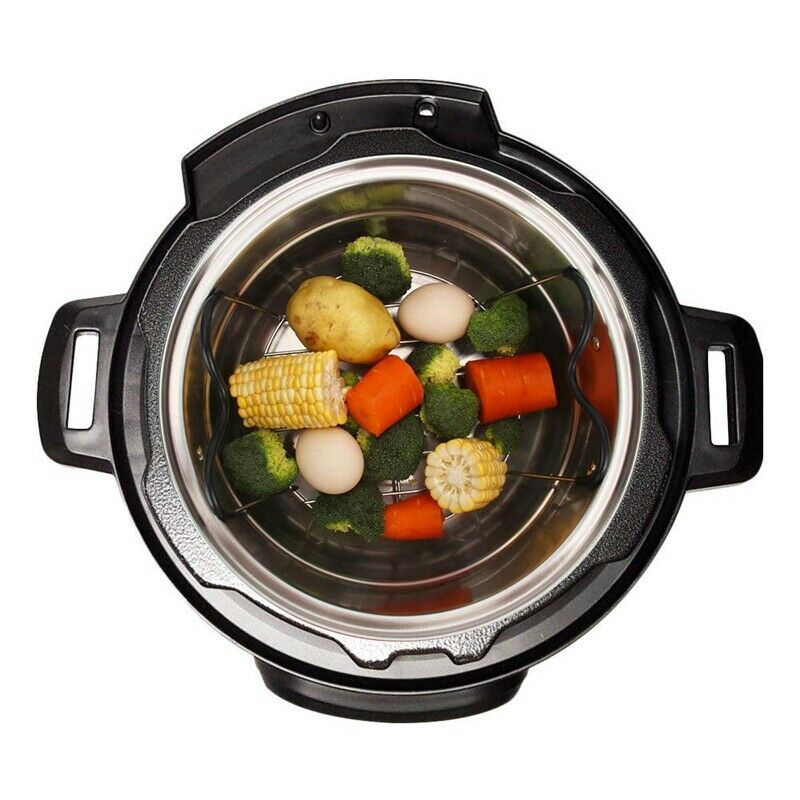 Steamer Stand With Silicone Handles Is Compatible With Ready-To-Eat Pot AccessI1