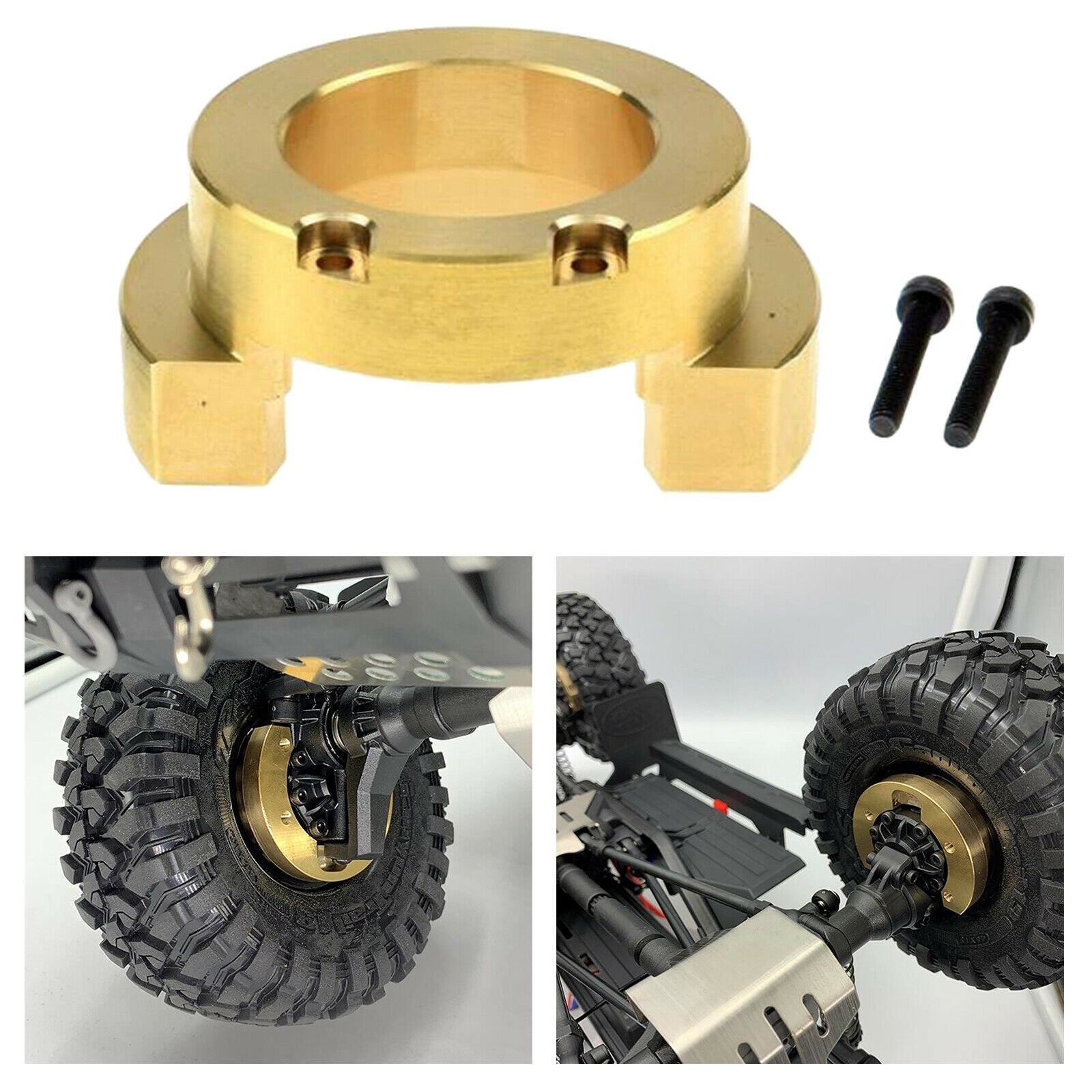 Heavy Duty Wheel Counterweight for TRX6 TRX4 1/10 Scale RC Crawler Car Accs