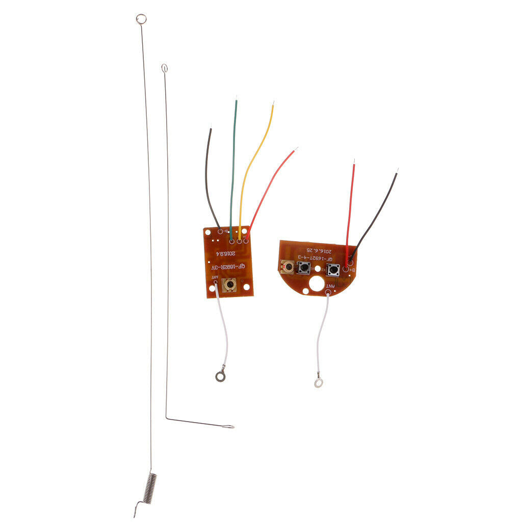 27M 2CH remote control module receiver & transmitter board with antenna