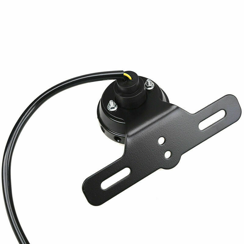 Rear Brake Integrated Tail Light License Plate Holder Bracket For Scooter ATV