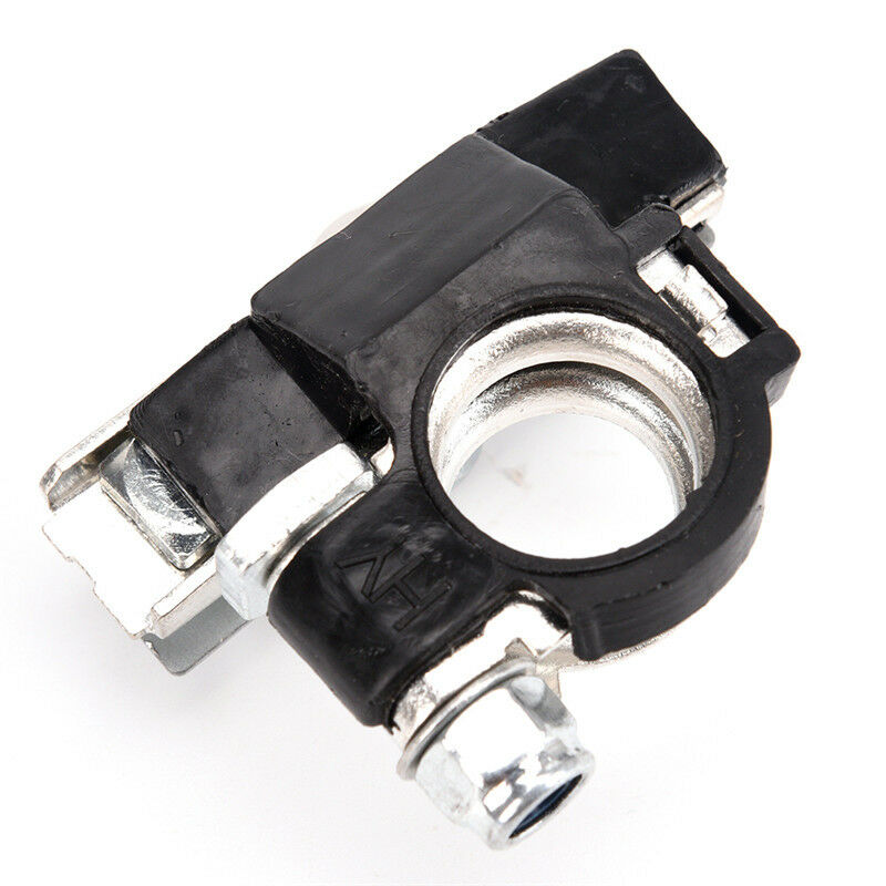 2Pcs Car Black Red Battery Terminals Metal Replacement Clamp ElectricConnect DD