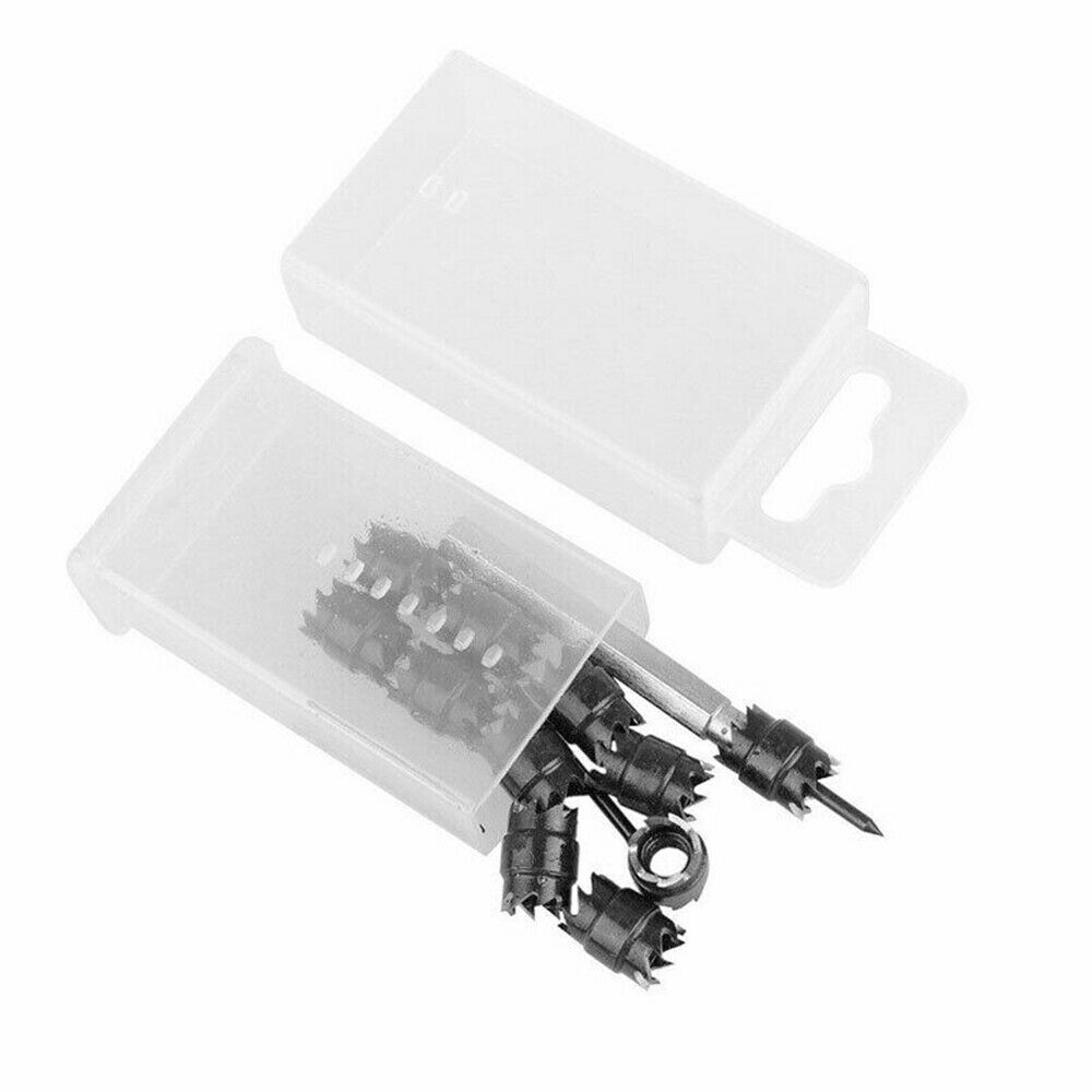 13pcs 3/8" Double Sided Rotary Spot Weld Cutter Drill Bits Cut Welds Remover Kit