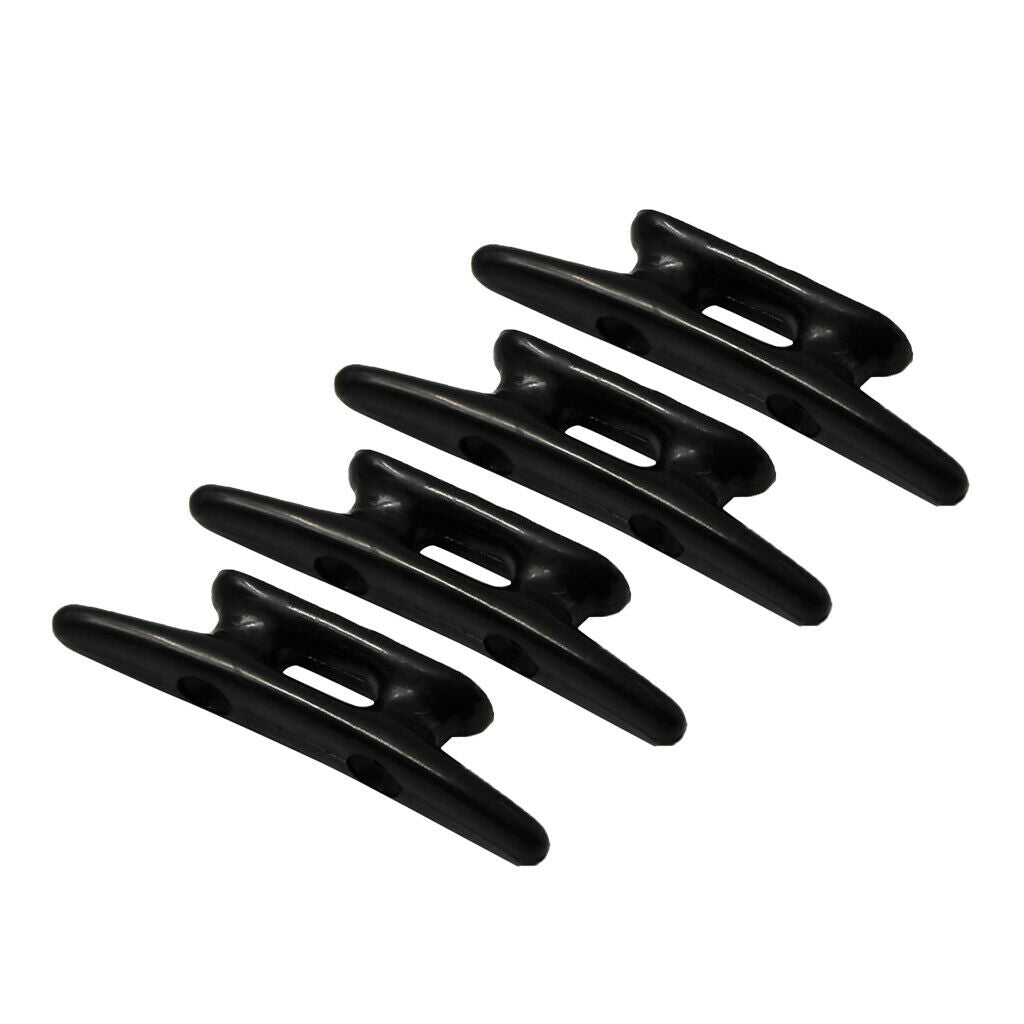 4pcs Marine Boat Yacht Ship Kayaks Heavy Duty Durable 3" inch Anchor Black