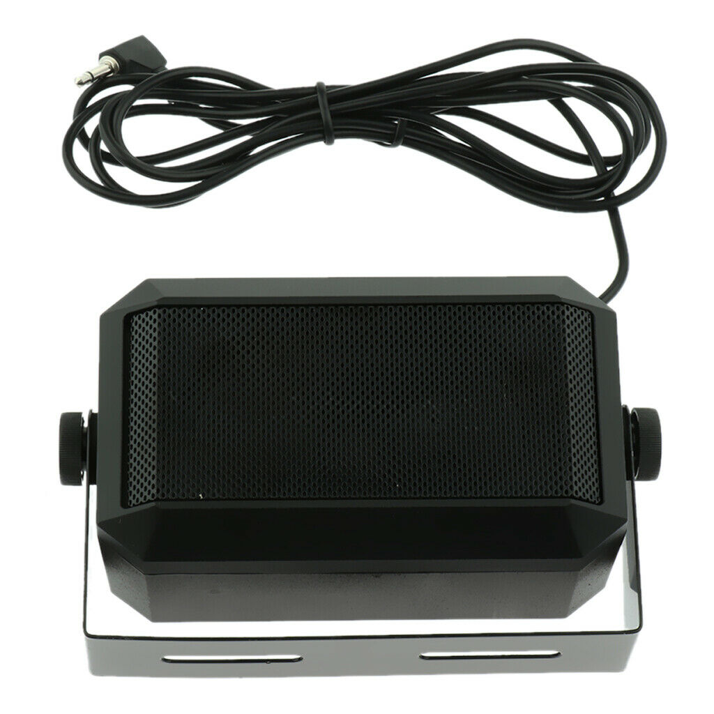 Car Radio External Speaker Mobile Radio Loudpeaker with 3.5mm   Connector,