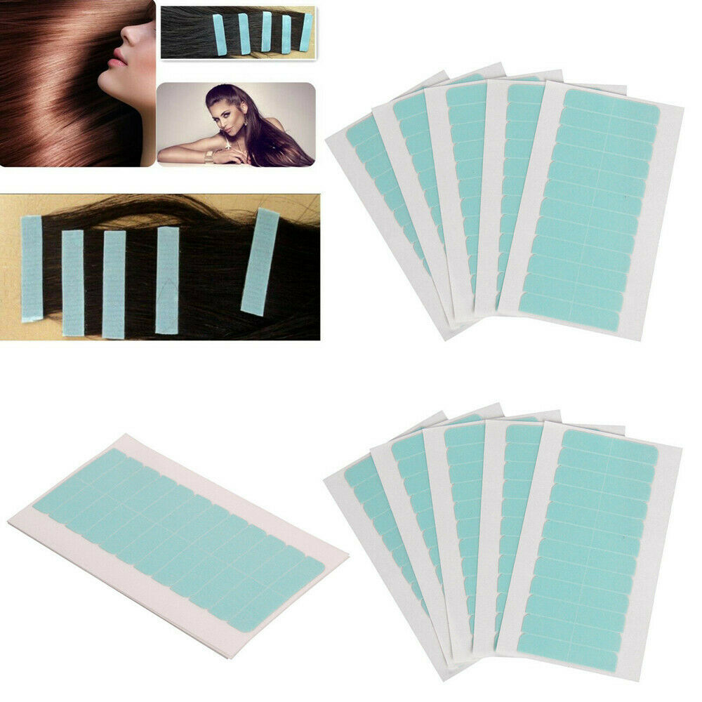 120 Tabs Double Sided Adhesive Super Tape For Skin Weft Wig Hair Extensions