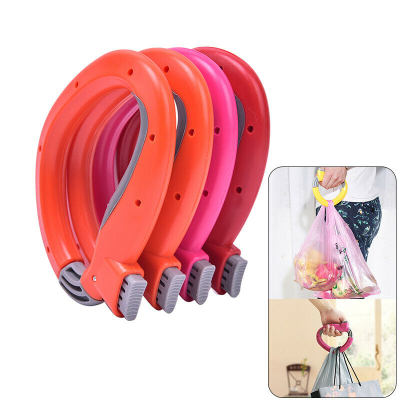 1PC Portable shopping bag carrier Effort hooks Grocery Bags Holder Carrie.l8