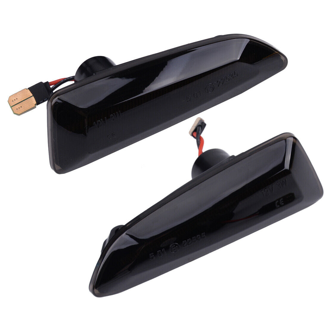 2x LED Side Repeaters Indicators Light Lamp fit for Opel Vauxhall Crossland X An