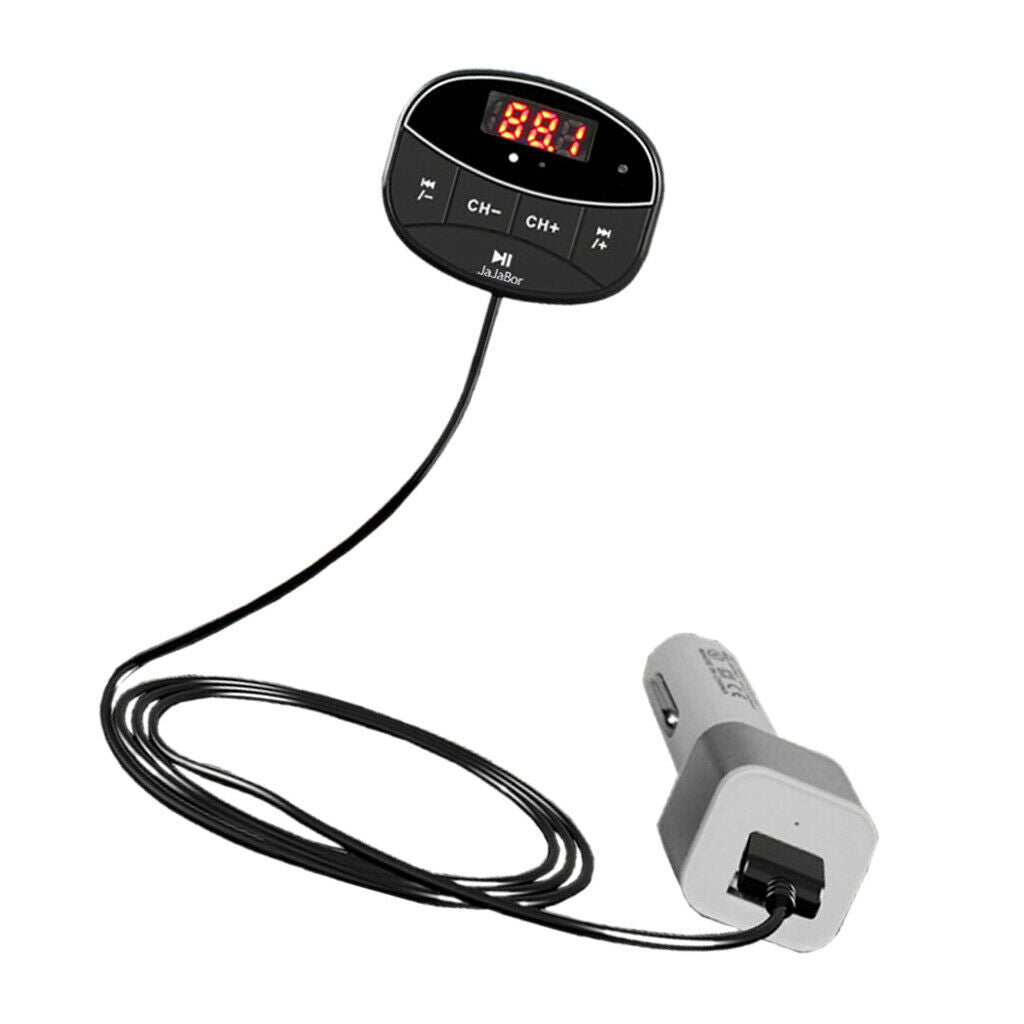Bluetooth USB Car Charger &AUX Kit Handsfree FM Transmitter Radio MP3 Player
