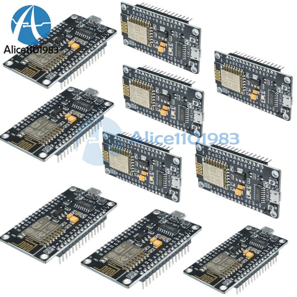 10PCS ESP8266 ESP-12E CH340G WIFI Wireless Development Board  NodeMcu Lua V3