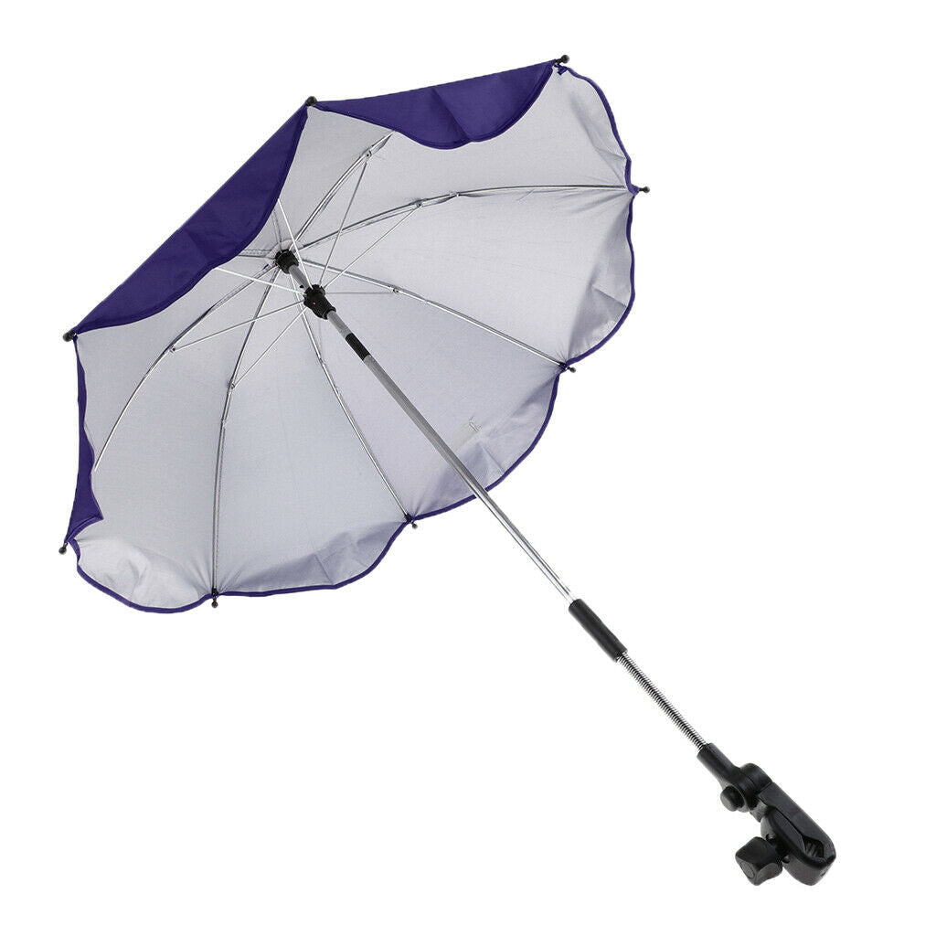 2X Sun Protection Waterproof Shelter Leisure Camping Hiking Canopy Purple