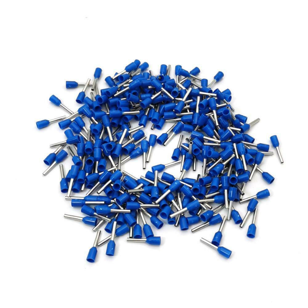 400pcs E0508 E7508 E1008 E1508 E2508 Insulated Ferrules Terminal Block Cord
