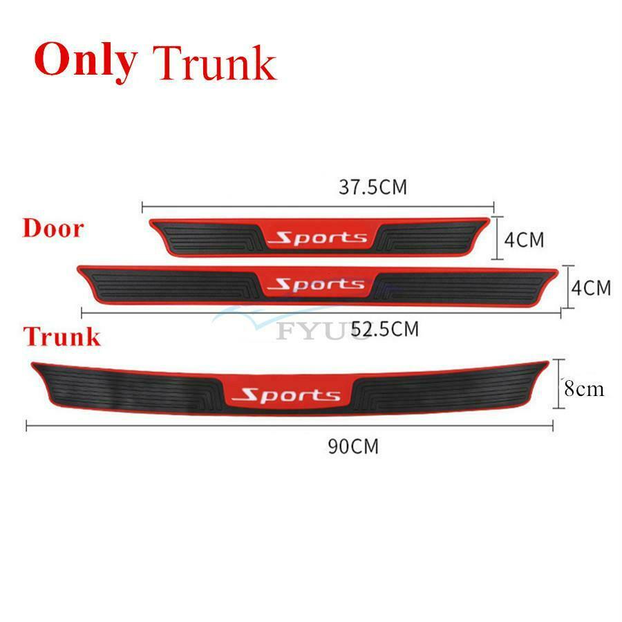 1PCS Universal Car Rear Bumper Rubber Anti-scratch Protection Pad Anti-skid Pad