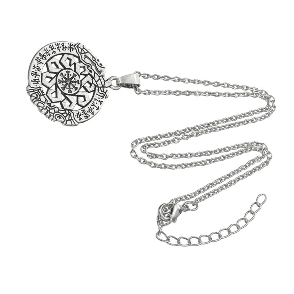 1 Piece Classic Round Pendant Necklace for Jewelry Crafts