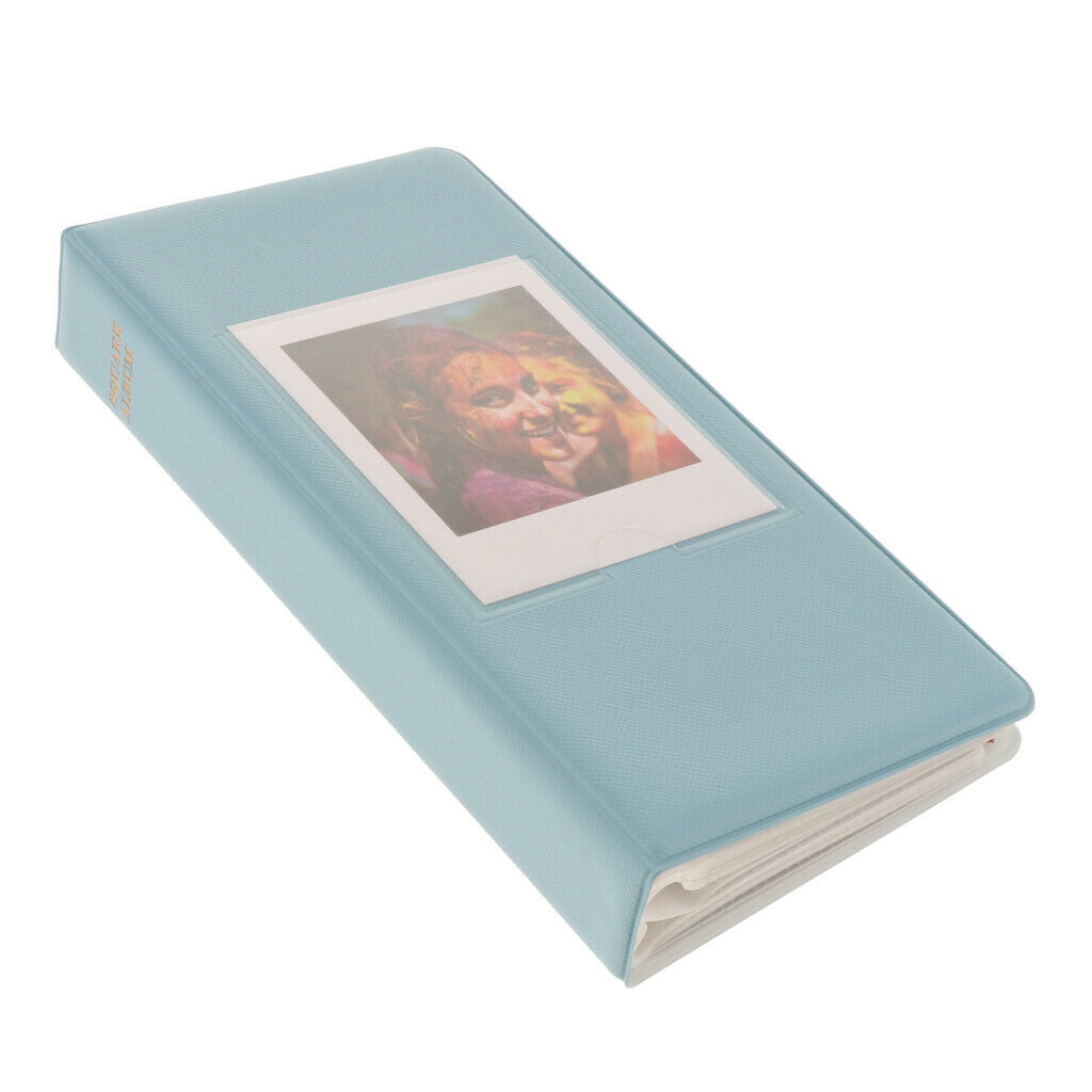 2x Album For 64 Photos For Fuji Sq20 / Sq10 / Sq6, Blue + Pink