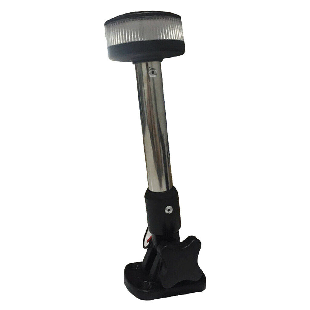 Ajustable Yacht Boat Marine LED Anchor Stern Light DC12V Pole Light Fold Down 8