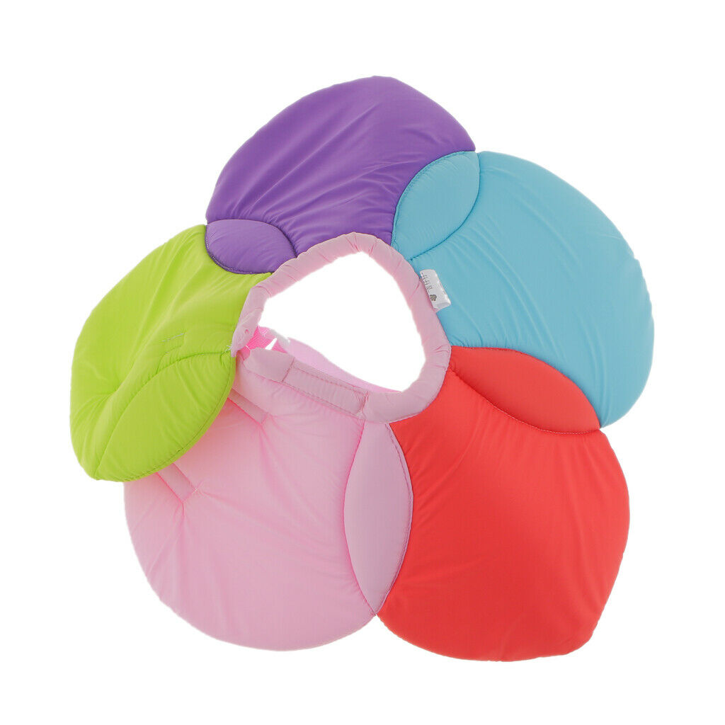 Floral Dog Cat Elizabethan Collar Recovery Floral Cone Collar XL Rainbow