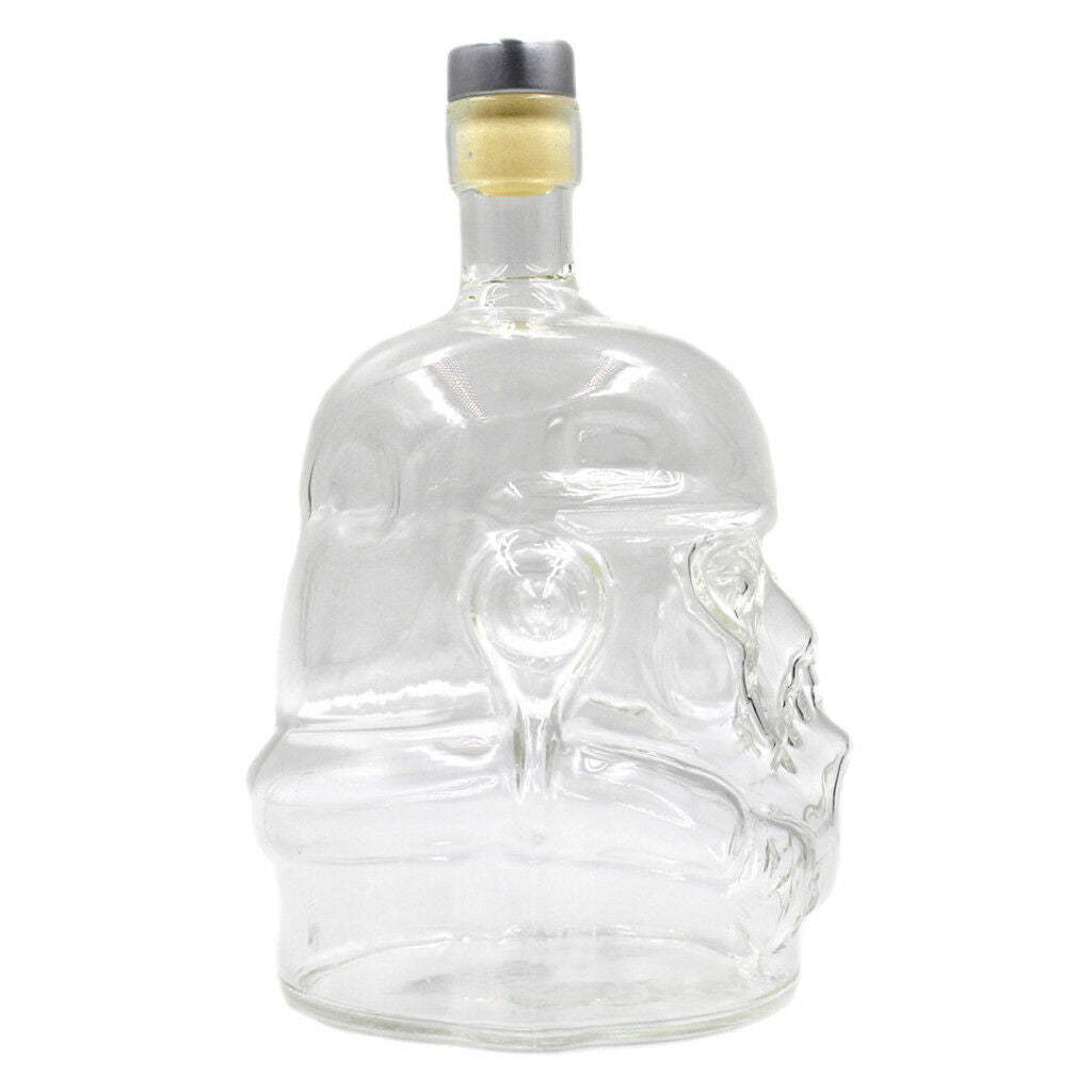 1 piece Clear Glass Wine Whisky Brandy Liquor Alcohol Clear Decanter Bottle