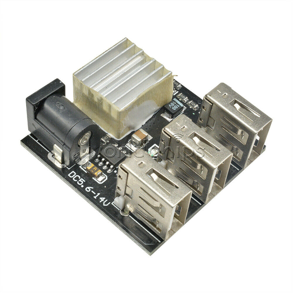 MiNi 3 USB Charging Modu 9V/12V To 5V 8A USB Power Bank Step-Down Boost Module