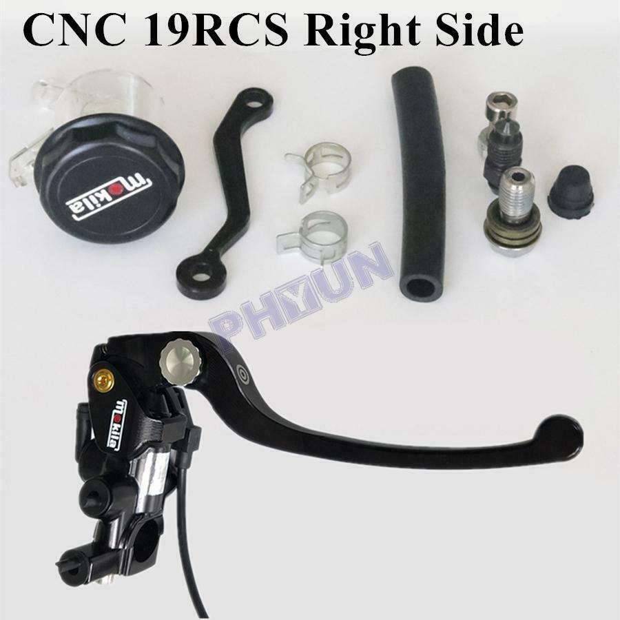 7/8" 19RCS Motorcycle Brake Master Cylinder Hydraulic Pump Right Clutch Lever 1x