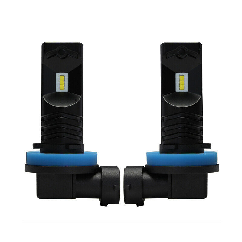 2PCS H11 H8 H9 LED Fog Light Bulbs Car Driving Daytime Running Lamp 6000K White