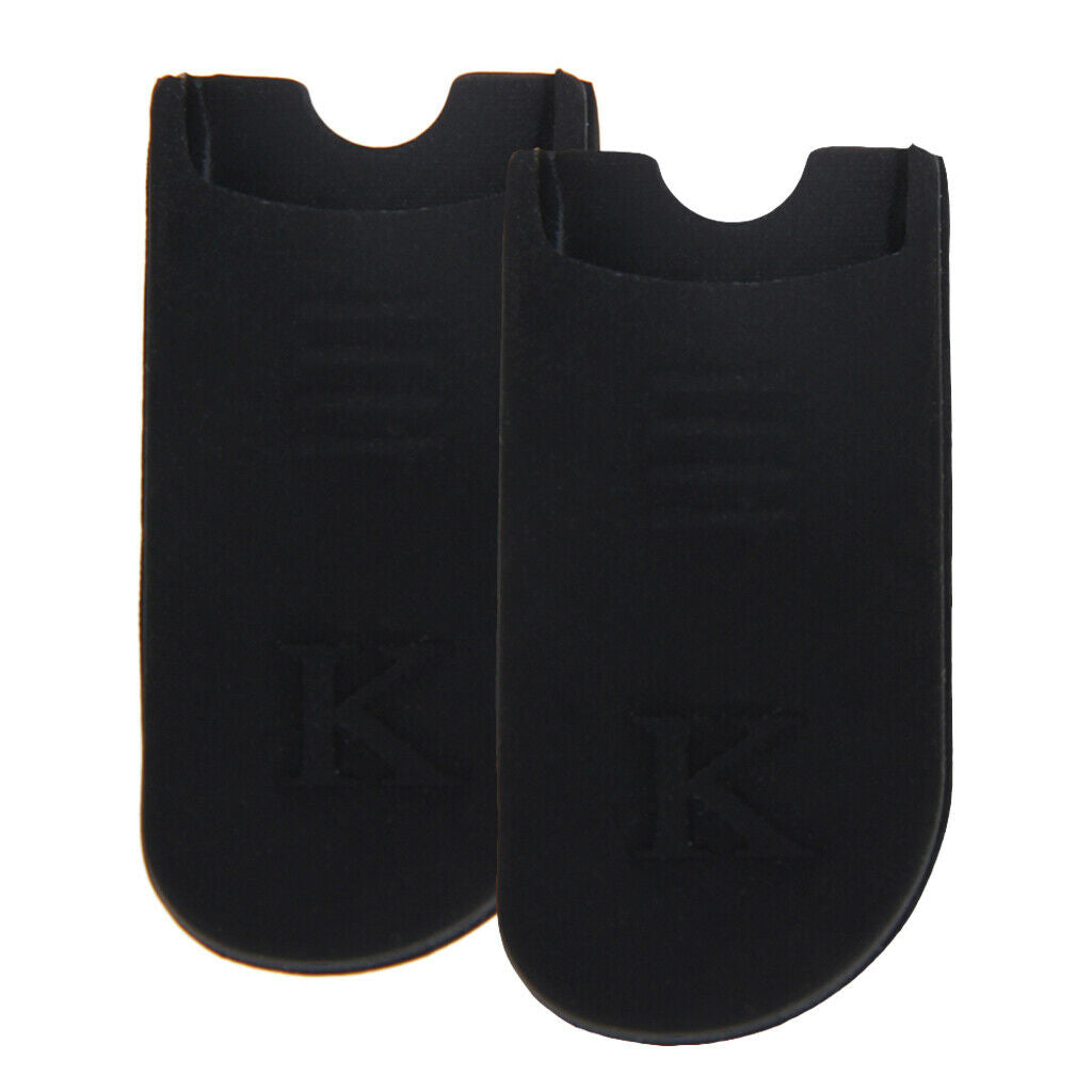 2 Pack of Padded Thumb Rest Cushion Sleeve Pad for Sax Wind Instruments