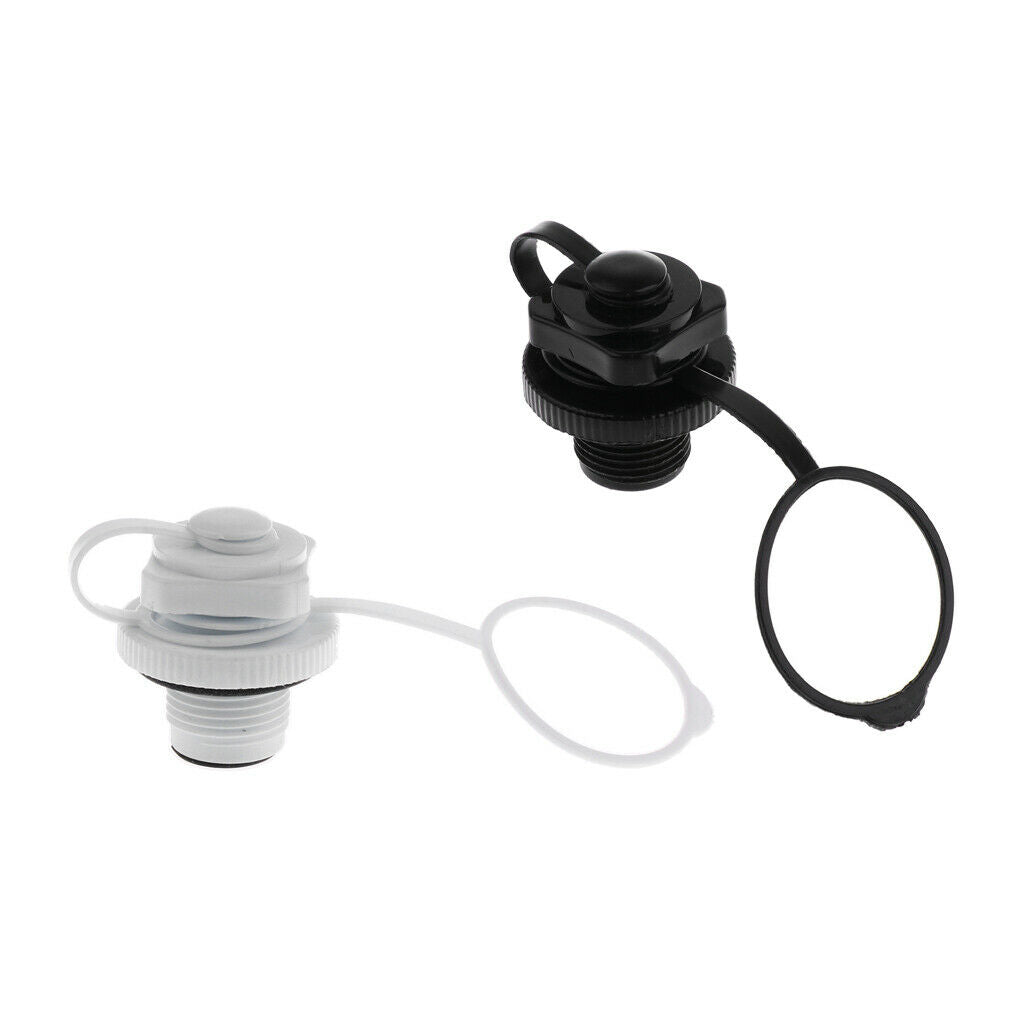 2Pcs Premium & Utility Screw Air Valve Caps, Replacement Universal Fit Air Valve