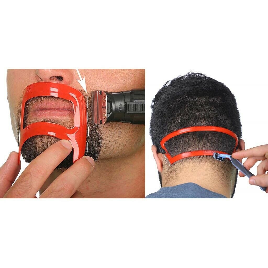 Portable Beard Shaping Tool Shaper Neckline Shaving Grooming Trimming Kit