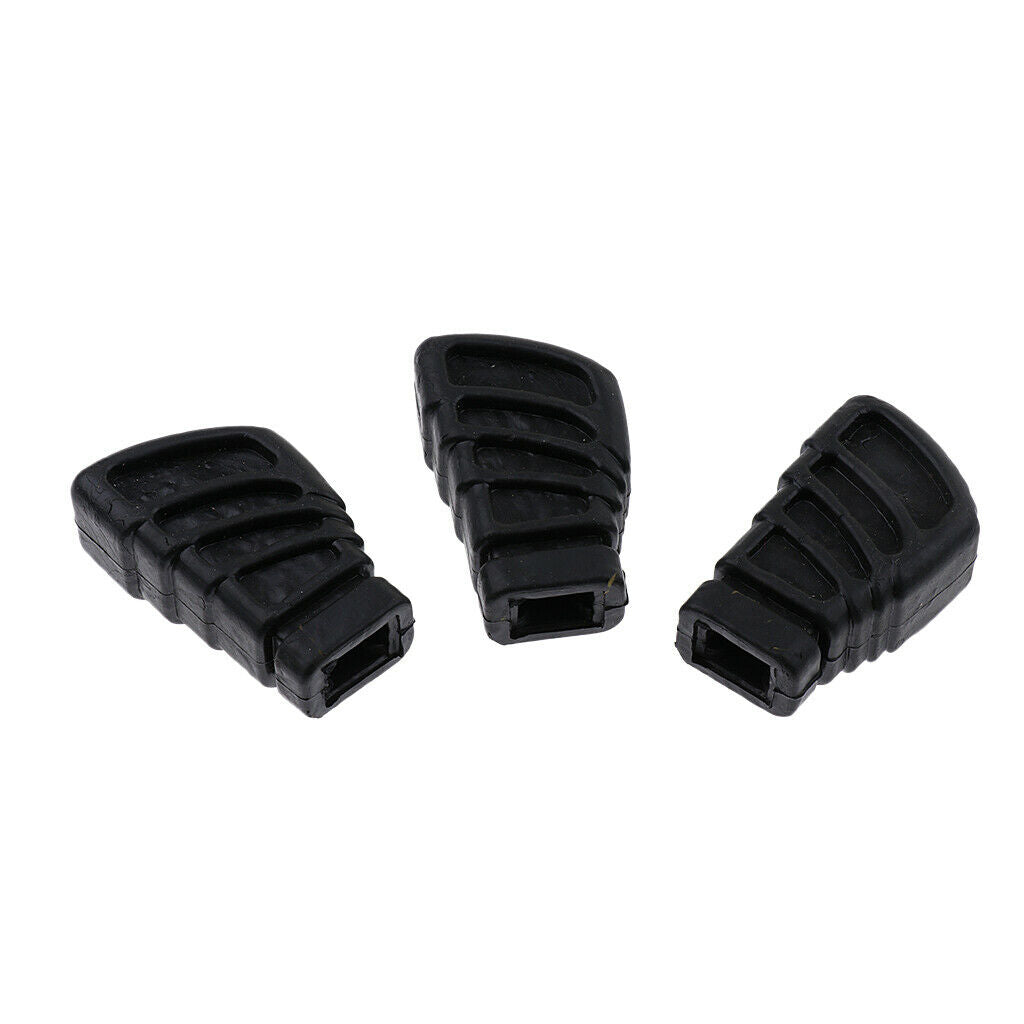 6 Pieces Drum Rubber Feet for Drum Hardware Cymbal Stand Large