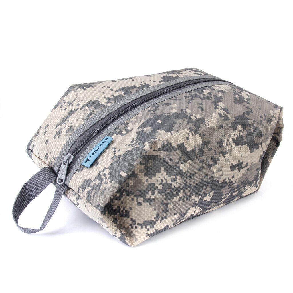 6L Lightweight Shave Toiletries Travel Bag Waterproof Pouch for Camping Hiking -