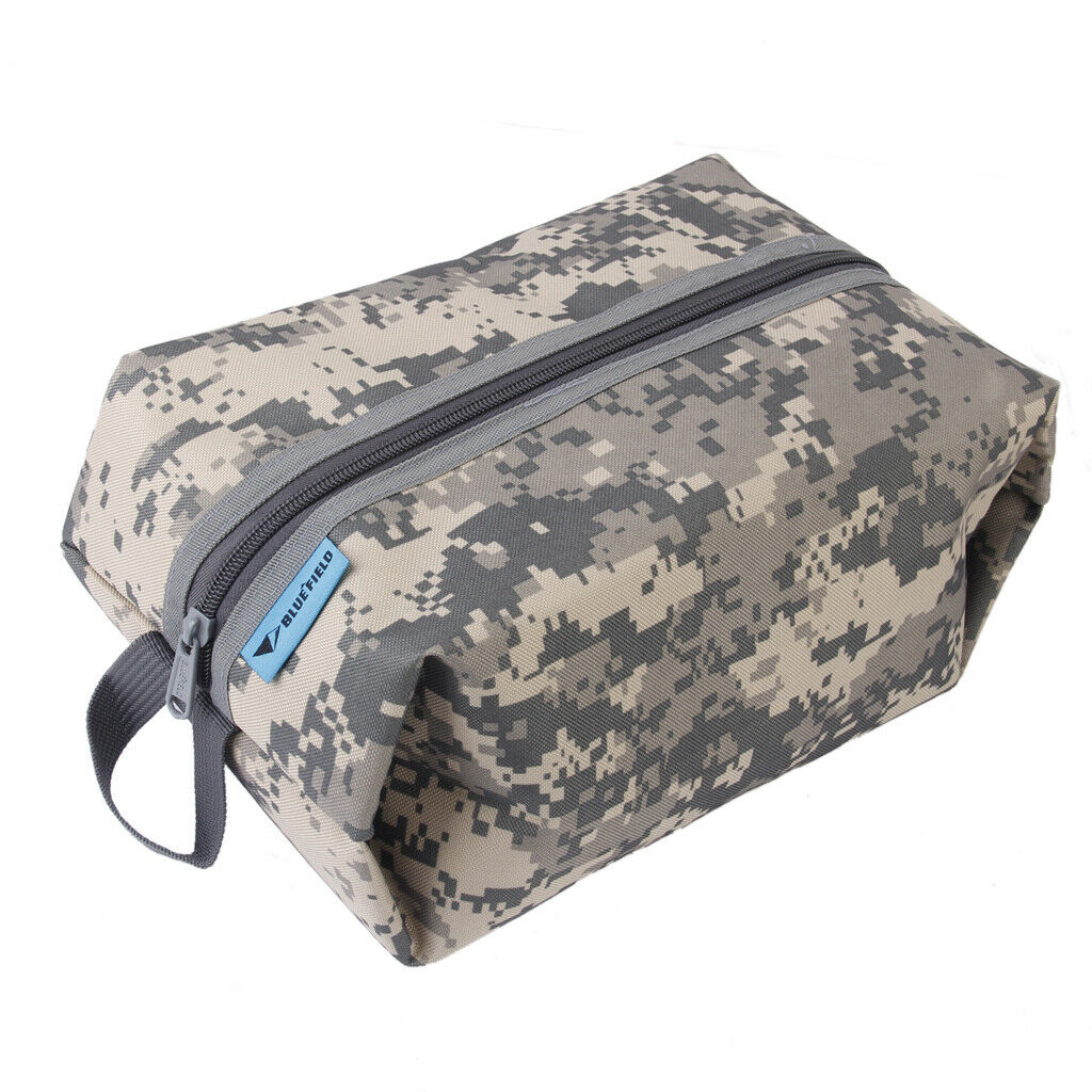 6L Lightweight Shave Toiletries Travel Bag Waterproof Pouch for Camping Hiking -