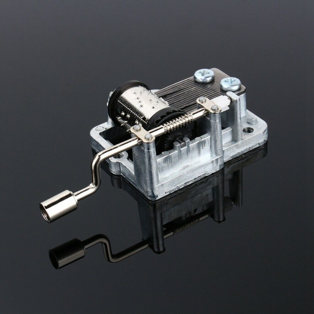 18 Tones Music Box Movements Set DIY Play Hand Crank Music Box Caskets For Girl