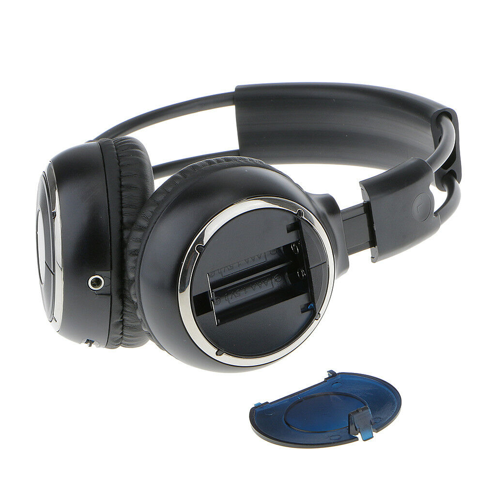 Infrared Stereo Wireless Headphone Headset IR for Car DVD Player Headrest