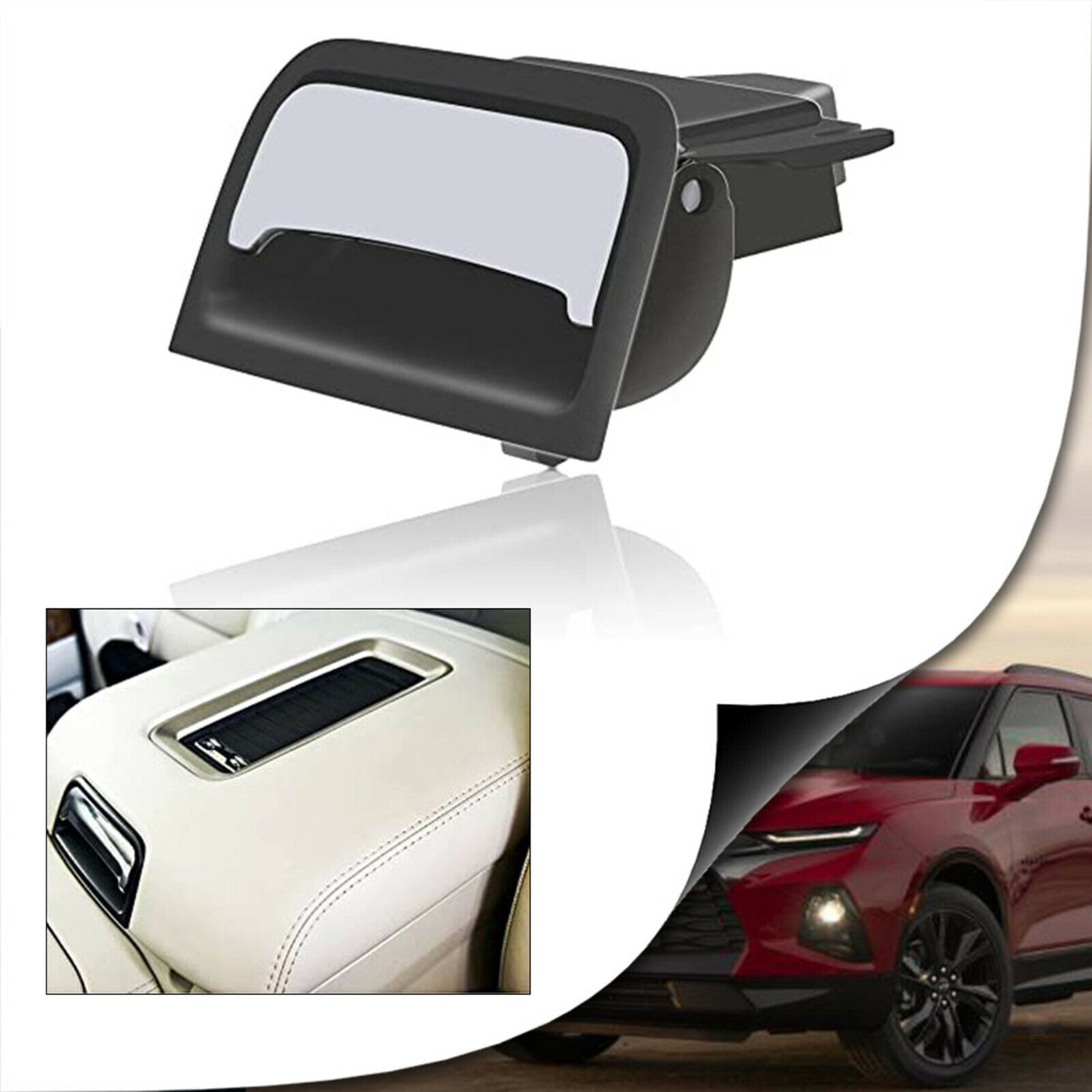 Center Console Armrest Handle Plate For Chevrolet 14-20 Vehicle Accessories